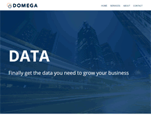 Tablet Screenshot of domega.com